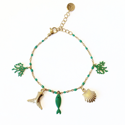 Bracciale "Verde Marina"
